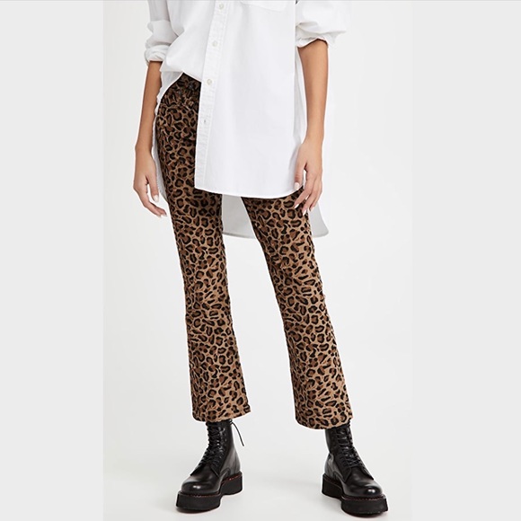 R13 Pants - R13 Kick Fit Pants Cheetah
